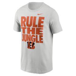 Cincinnati Bengals Nike We Run This T-Shirt - Gray - Alt1
