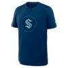 Seattle Kraken Fashion7 Authentic Pro Train Performance T-Shirt - - Detail View
