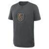 Vegas Golden Knights Fashion7 Authentic Pro Train Performance T-Shirt - Charcoal - Detail View