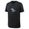 Utah Mammoth Fashion7 Authentic Pro Train Performance T-Shirt - Black - Detail View