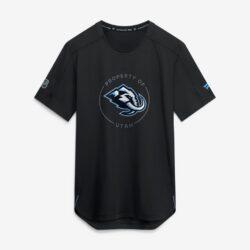 Utah Mammoth Fashion7 Authentic Pro Train Performance T-Shirt - Black - Front View