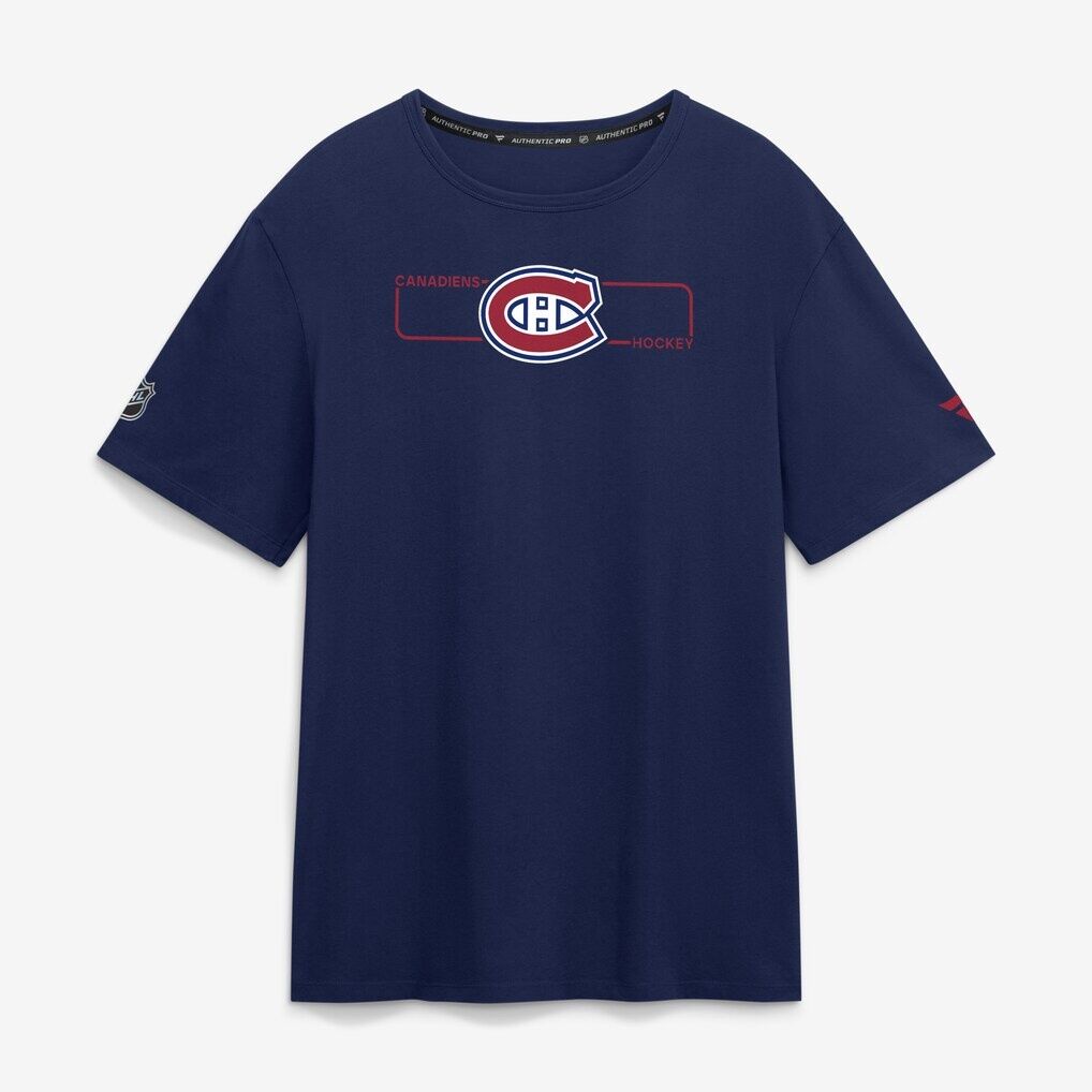 Montreal Canadiens Fashion7 Authentic Pro Primary Logo T-Shirt