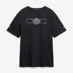 Los Angeles Kings Fashion7 Authentic Pro Primary Logo T-Shirt - Black - Front View