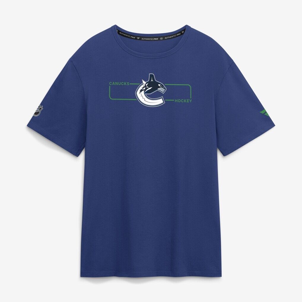 Vancouver Canucks Fashion7 Authentic Pro Primary Logo T-Shirt