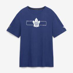 Toronto Maple Leafs Fashion7 Authentic Pro Primary Logo T-Shirt - Blue - Front View