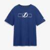 Tampa Bay Lightning Fashion7 Authentic Pro Primary Logo T-Shirt - Blue - Front View