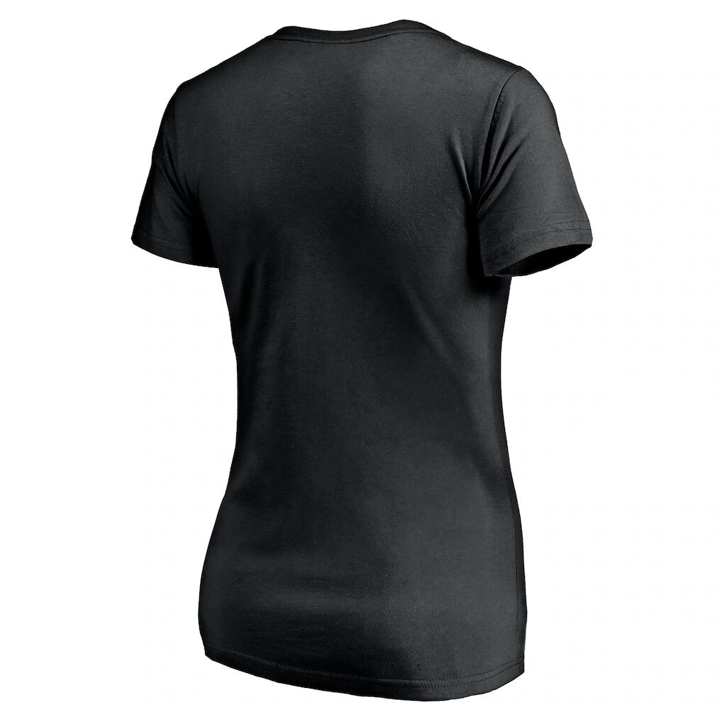 New York Mets Logo Athletic Women's Official Logo Athletic V-Neck T-Shirt