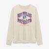 New England Patriots Fashion7 Women's Heritage Legacy Long Sleeve T-Shirt - Cream - Front View