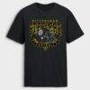 Pittsburgh Steelers Fashion7 Old Fashion Rushing Legacy Cotton T-Shirt - Black - Front View