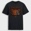 Cincinnati Bengals Fashion7 Old Fashion Rushing Legacy Cotton T-Shirt - Black - Front View