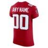Atlanta Falcons Nike Vapor F.U.S.E. Elite Custom Jersey - Red - Detail View