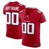 Atlanta Falcons Nike Vapor F.U.S.E. Elite Custom Jersey - Red - Front View