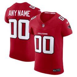 Atlanta Falcons Nike Vapor F.U.S.E. Elite Custom Jersey - Red - Front View
