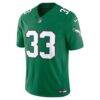 Cooper DeJean Philadelphia Eagles Nike Alternate Vapor F.U.S.E. Stitched Limited Jersey - - Side View
