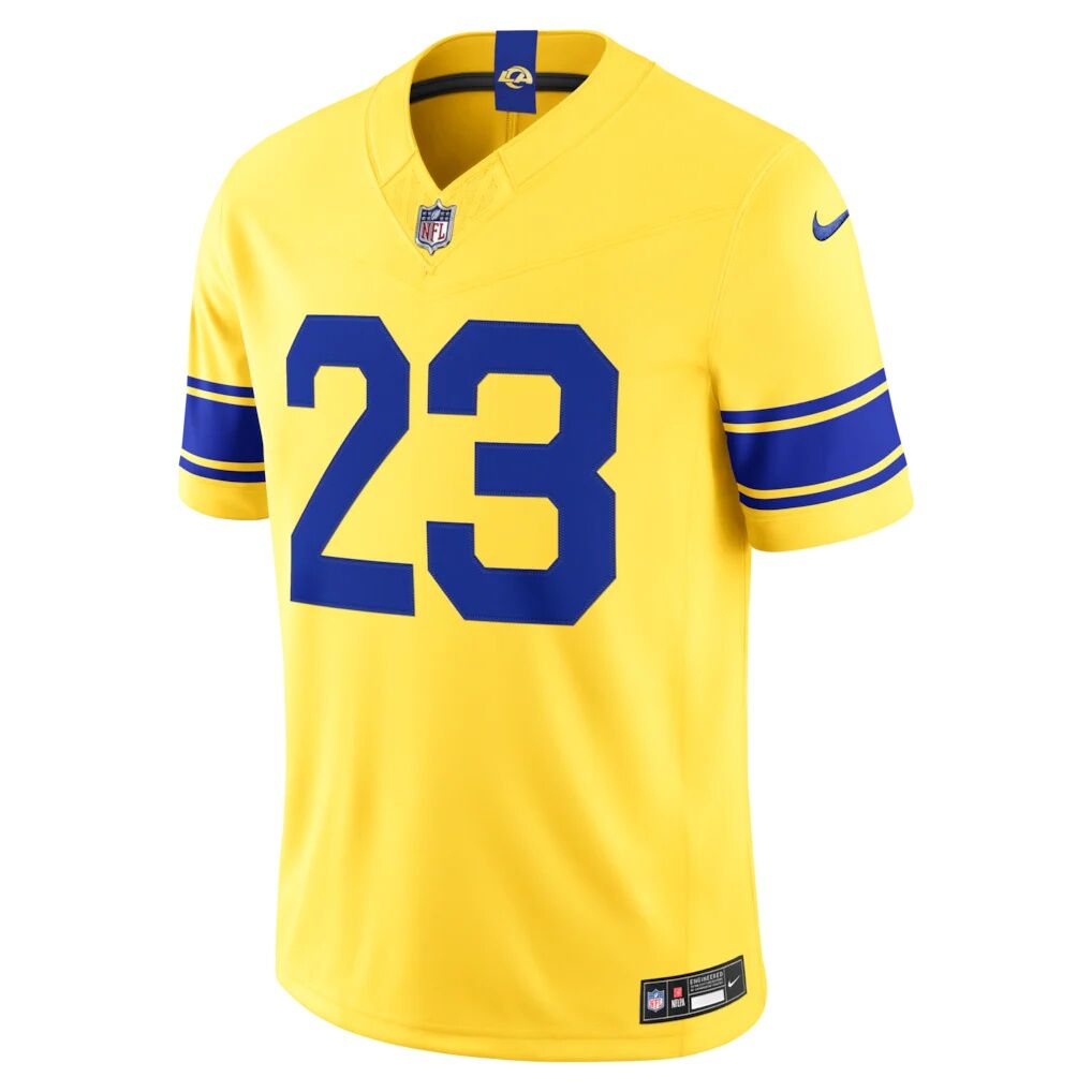 Kyren Williams Los Angeles Rams Nike Classic Sol Vapor F.U.S.E. Stitched Limited Jersey