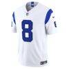 Jared Verse Los Angeles Rams Nike Alternate Fearsome White Vapor F.U.S.E. Stitched Limited Jersey - White - Side View