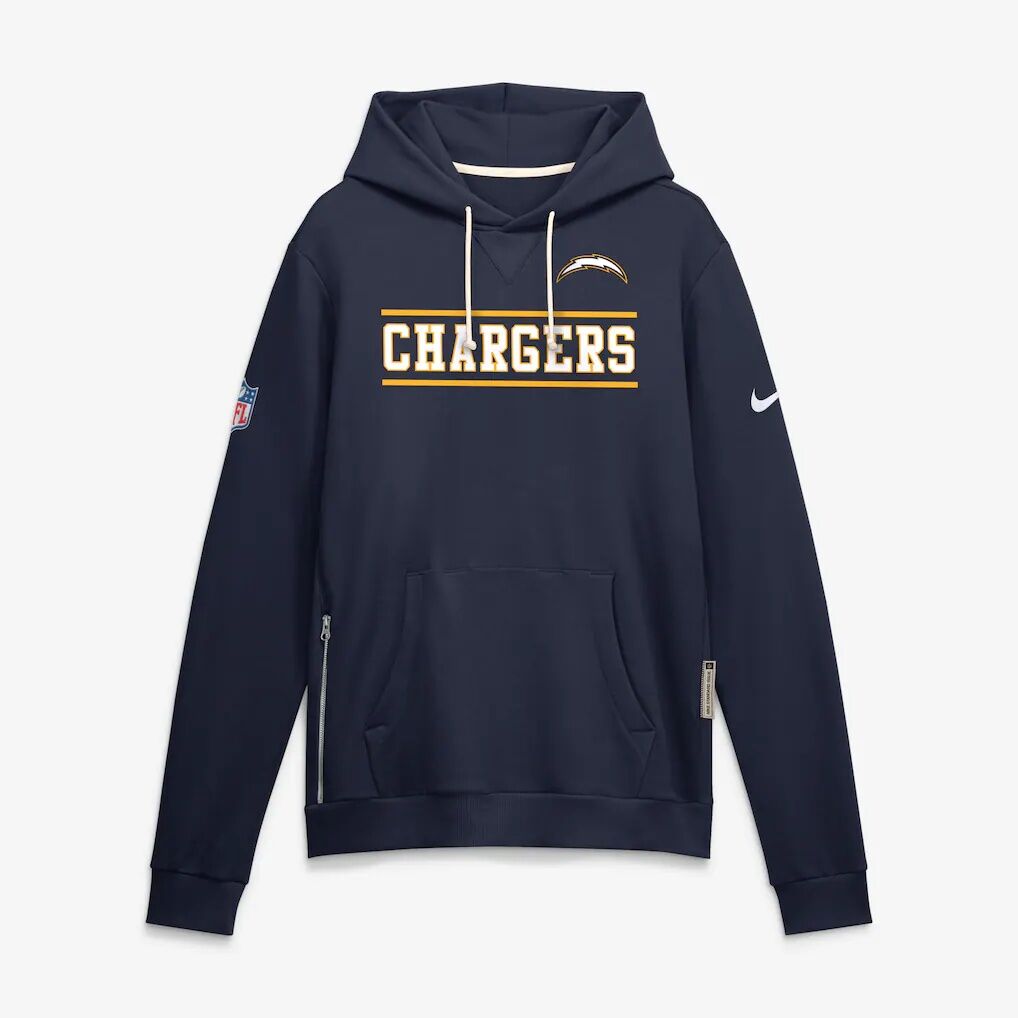 Los Angeles Chargers Nike Standard Issue Replay Officials Alternate Dri-FIT Hoodie