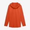 Clemson Tigers Nike Primetime Pattern Tri-Blend Dri-FIT Long Sleeve Hooded T-Shirt - Orange - Side View