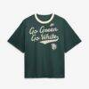 Michigan State Spartans Nike Women's Legacy Fight Song Boxy T-Shirt - Green - Front View