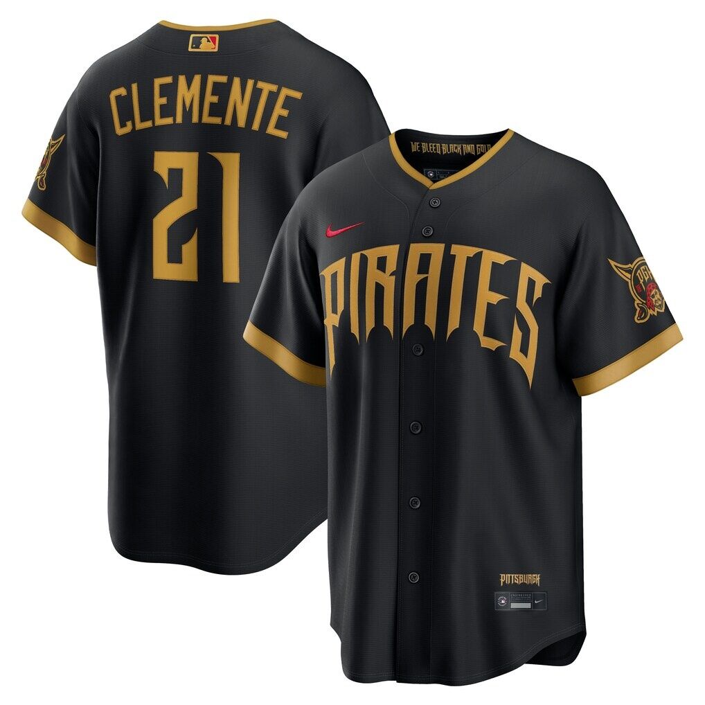Roberto Clemente Pittsburgh Pirates Nike 2026 City Connect Stadium Jersey
