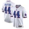 Cam Skattebo New York Giants Nike Alternate Vintage White Game Jersey - White - Front View