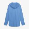 North Carolina Tar Heels Nike Legacy Arch Tri-Blend Long Sleeve Hooded T-Shirt - - Alt2