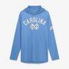 North Carolina Tar Heels Nike Legacy Arch Tri-Blend Long Sleeve Hooded T-Shirt - - Front View