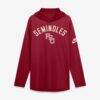Florida State Seminoles Nike Legacy Arch Tri-Blend Long Sleeve Hooded T-Shirt - - Front View