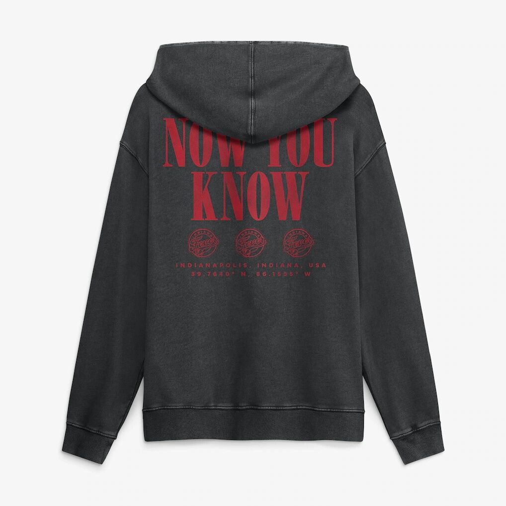 Indiana Fever Fashion7 Relaxed Washed Hoodie