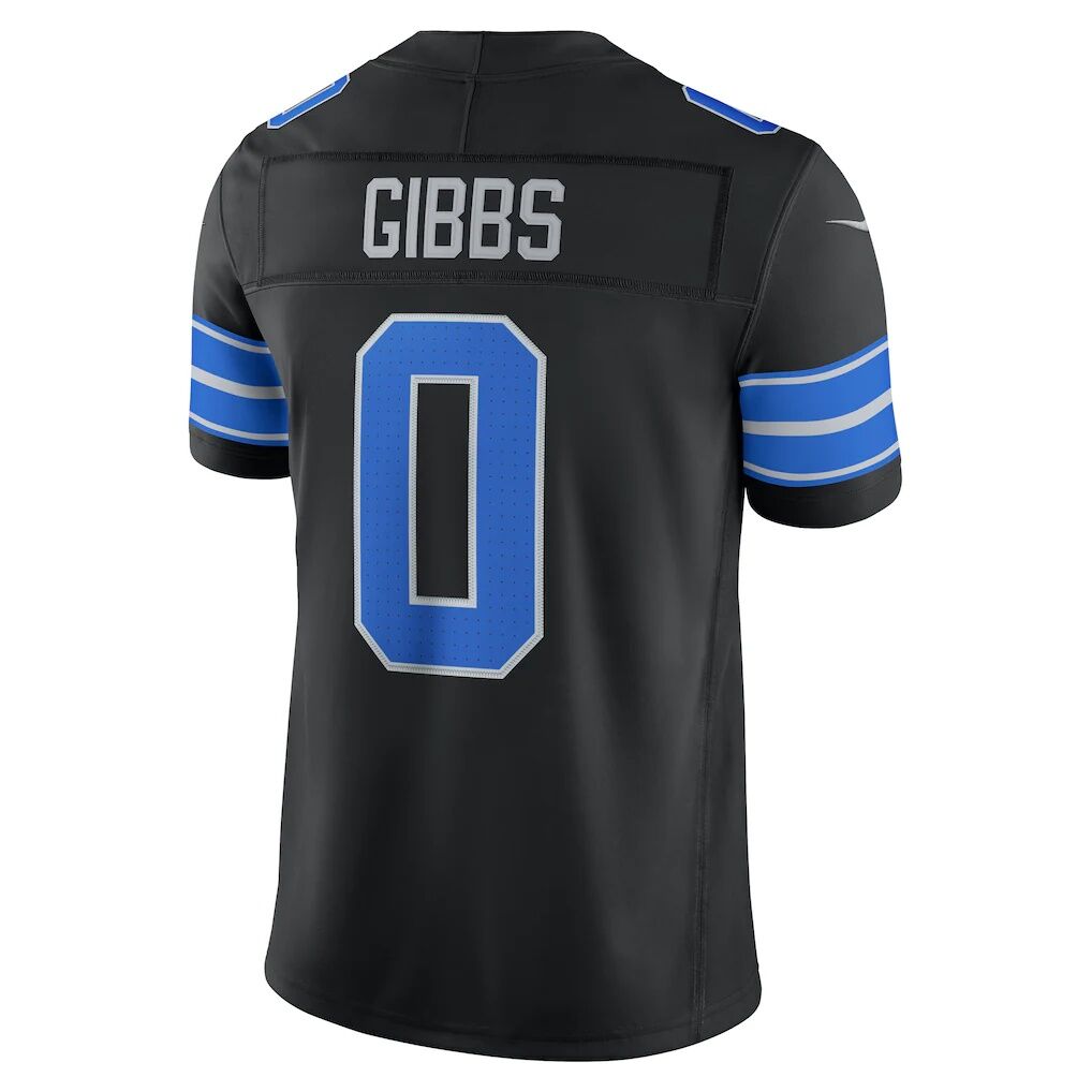 Jahmyr Gibbs Detroit Lions Nike Alternate Vapor F.U.S.E. Stitched Limited Jersey