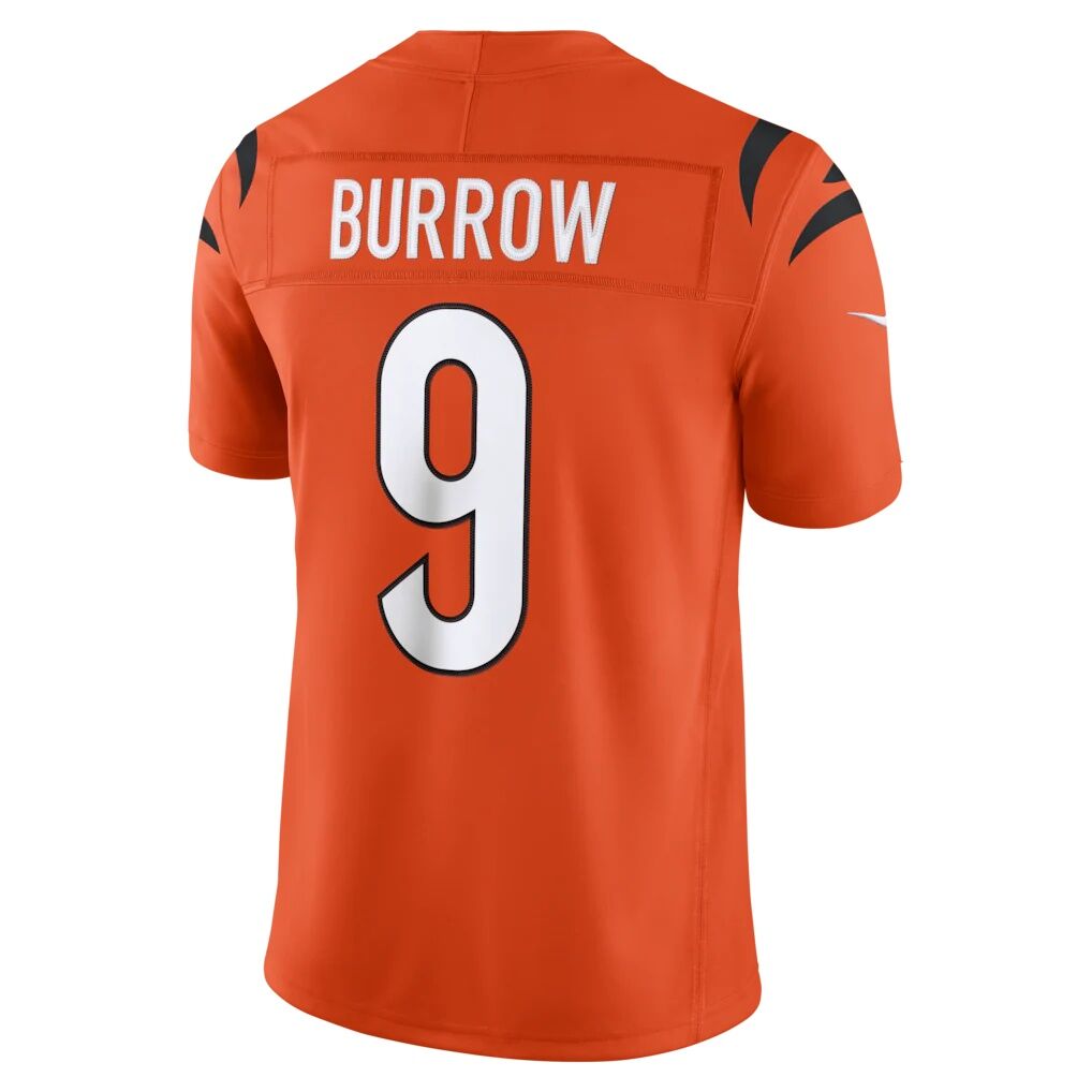 Joe Burrow Cincinnati Bengals Nike Alternate Vapor F.U.S.E. Stitched Limited Jersey