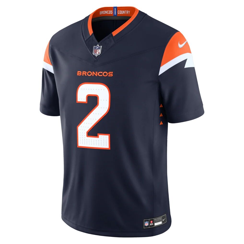 Pat Surtain II Denver Broncos Nike Alternate Vapor F.U.S.E. Stitched Limited Jersey