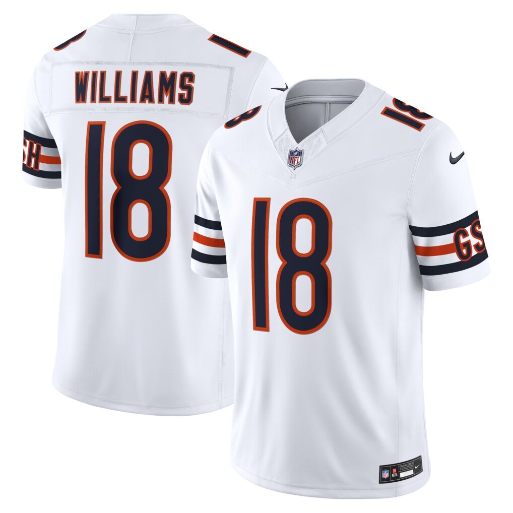 Caleb Williams Chicago Bears Nike Vapor F.U.S.E. Stitched Limited Jersey