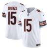 Rome Odunze Chicago Bears Nike Vapor F.U.S.E. Stitched Limited Jersey - White - Front View