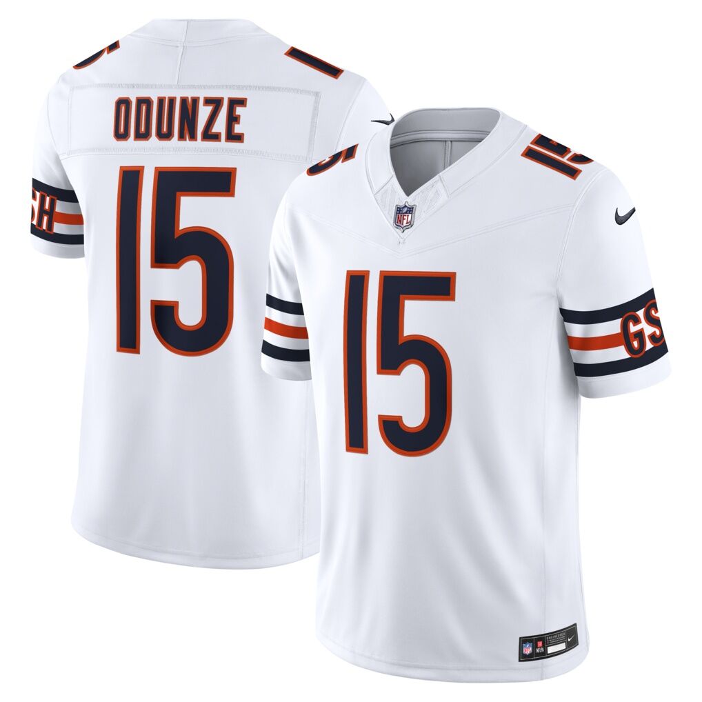 Rome Odunze Chicago Bears Nike Vapor F.U.S.E. Stitched Limited Jersey