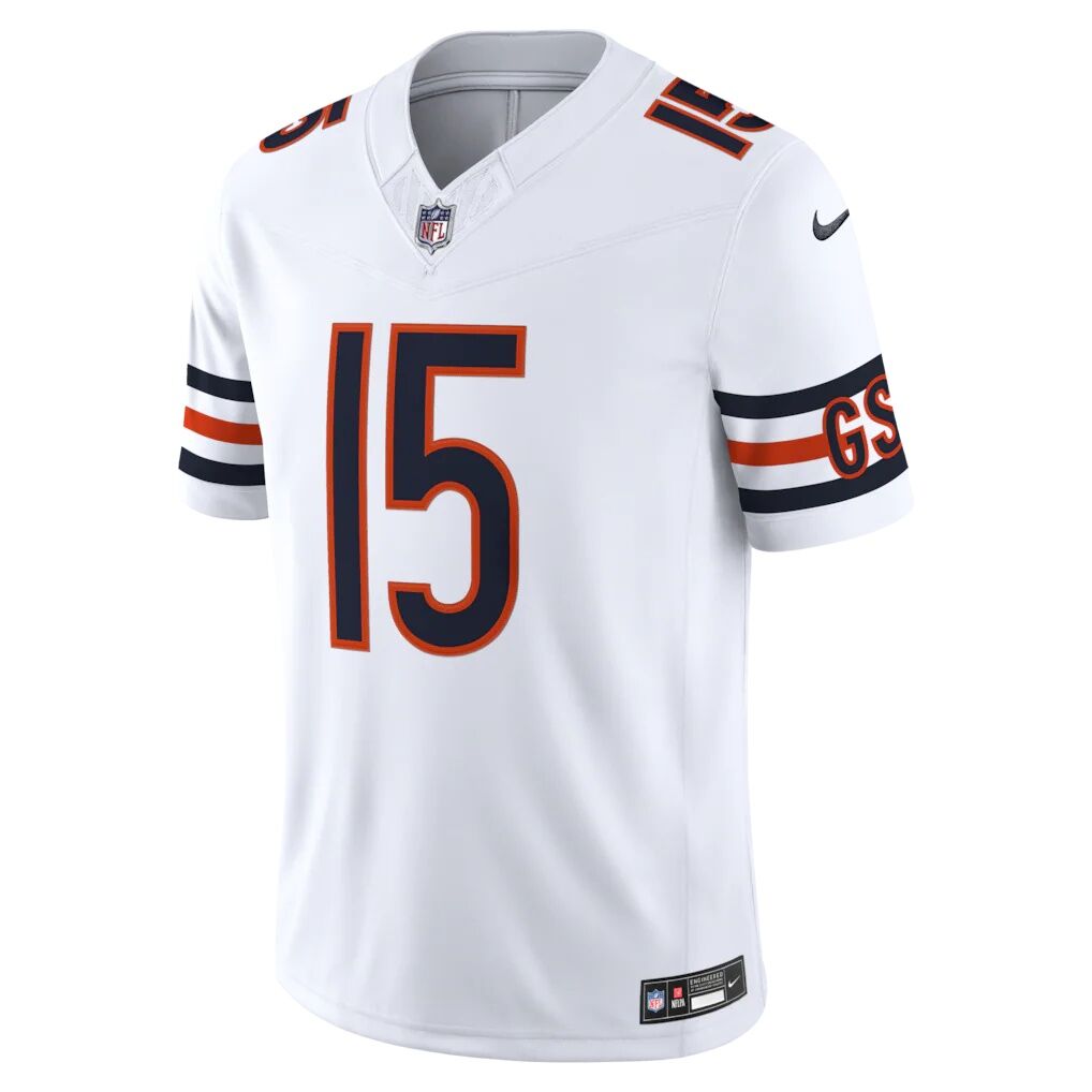 Rome Odunze Chicago Bears Nike Vapor F.U.S.E. Stitched Limited Jersey