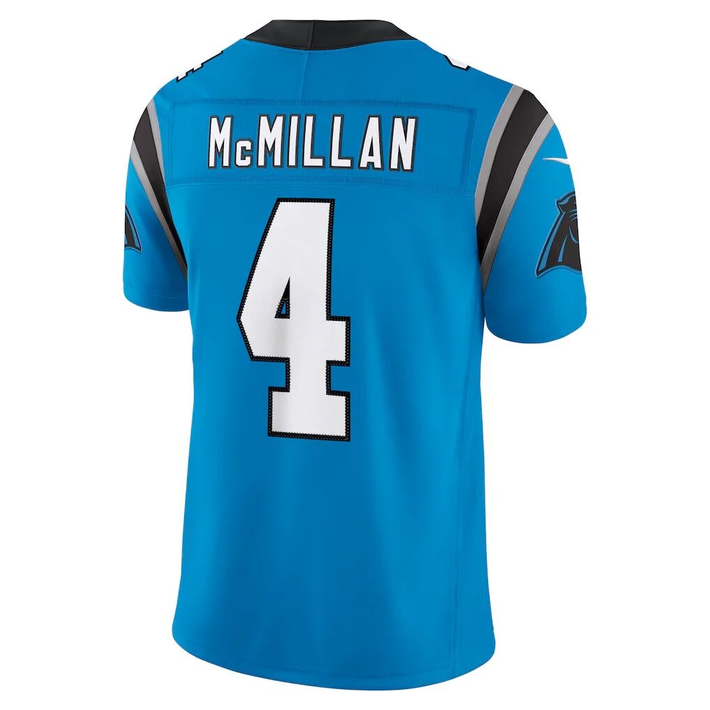 Tetairoa McMillan Carolina Panthers Nike Alternate Vapor F.U.S.E. Stitched Limited Jersey