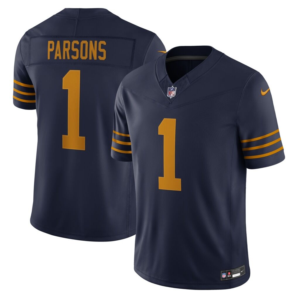 Micah Parsons Green Bay Packers Nike Alternate Vapor F.U.S.E. Stitched Limited Jersey