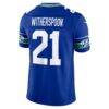 Devon Witherspoon Seattle Seahawks Nike Alternate Vapor F.U.S.E. Stitched Limited Jersey - Royal - Detail View