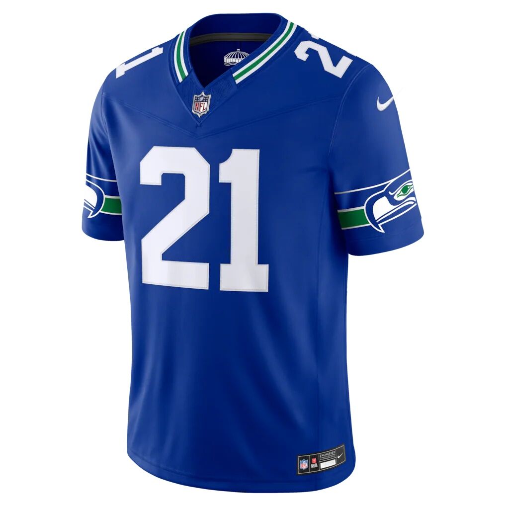 Devon Witherspoon Seattle Seahawks Nike Alternate Vapor F.U.S.E. Stitched Limited Jersey - Royal
