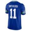 Jaxon Smith-Njigba Seattle Seahawks Nike Alternate Vapor F.U.S.E. Stitched Limited Jersey - Royal - Detail View