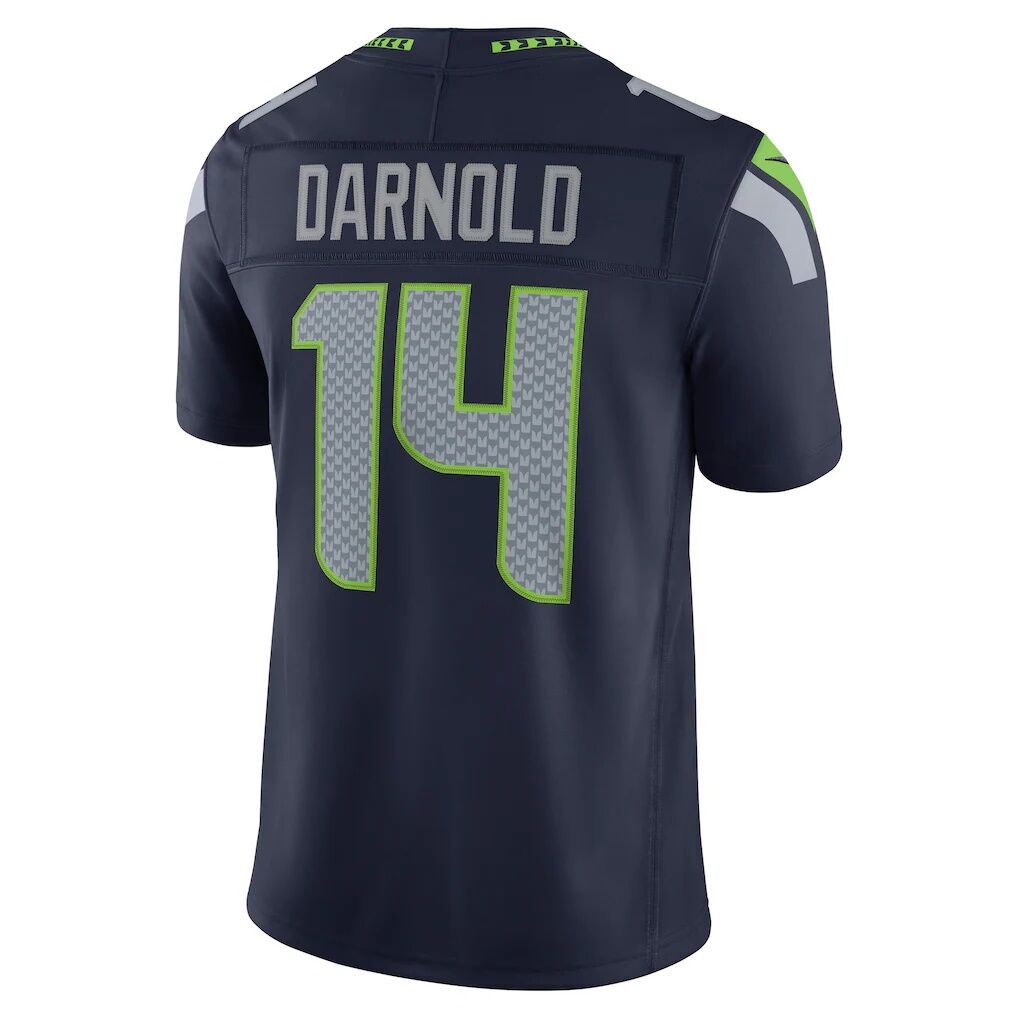 Sam Darnold Seattle Seahawks Nike Alternate Vapor F.U.S.E. Stitched Limited Jersey - Royal