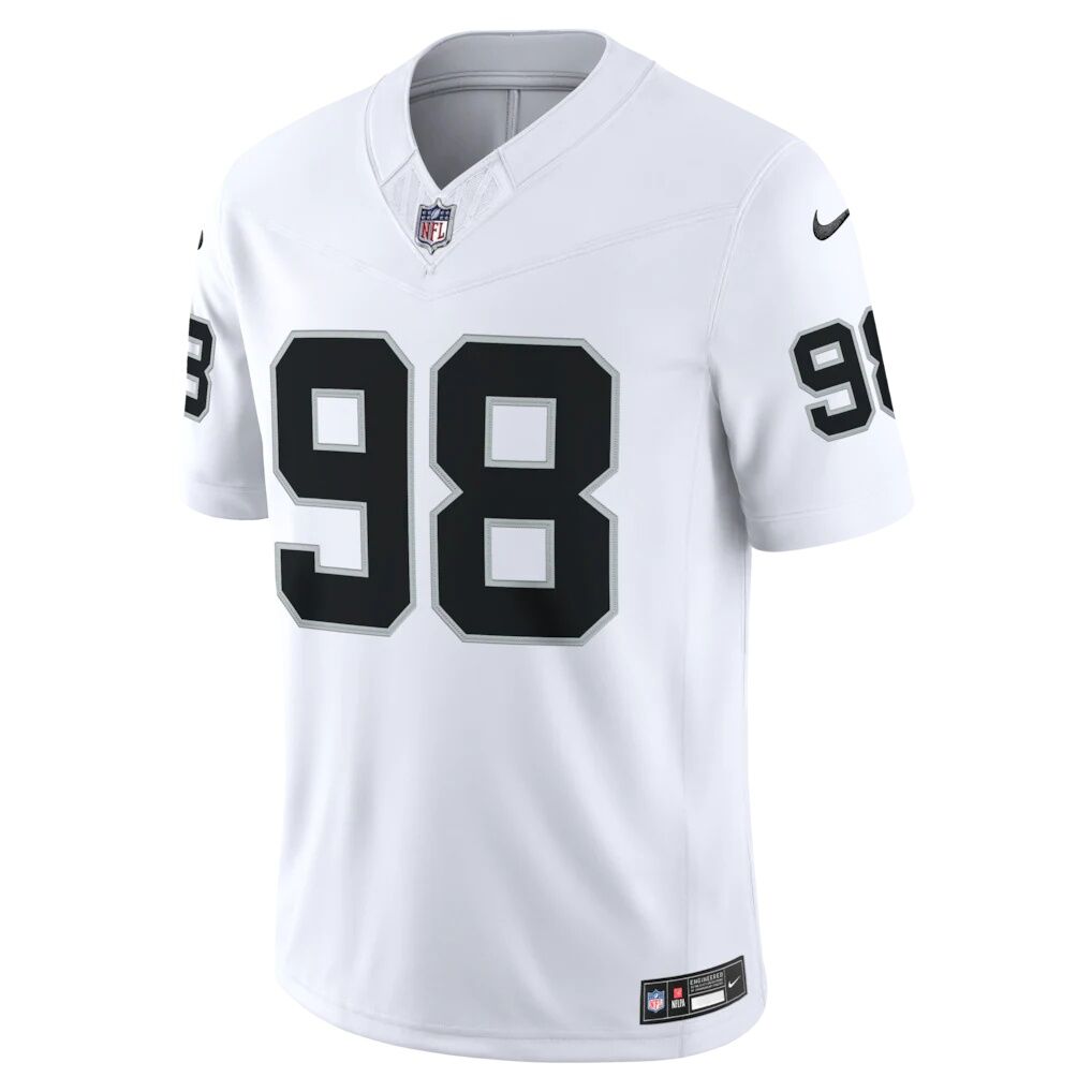 Maxx Crosby Las Vegas Raiders Nike Vapor F.U.S.E. Stitched Limited Jersey