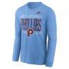 Philadelphia Phillies Nike Cooperstown Graphic Long Sleeve T-Shirt - - Detail View