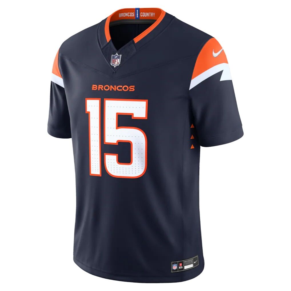 Nik Bonitto Denver Broncos Nike Alternate Vapor F.U.S.E. Stitched Limited Jersey