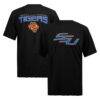 Savannah State Tigers FISLL Applique T-Shirt - Black - Front View