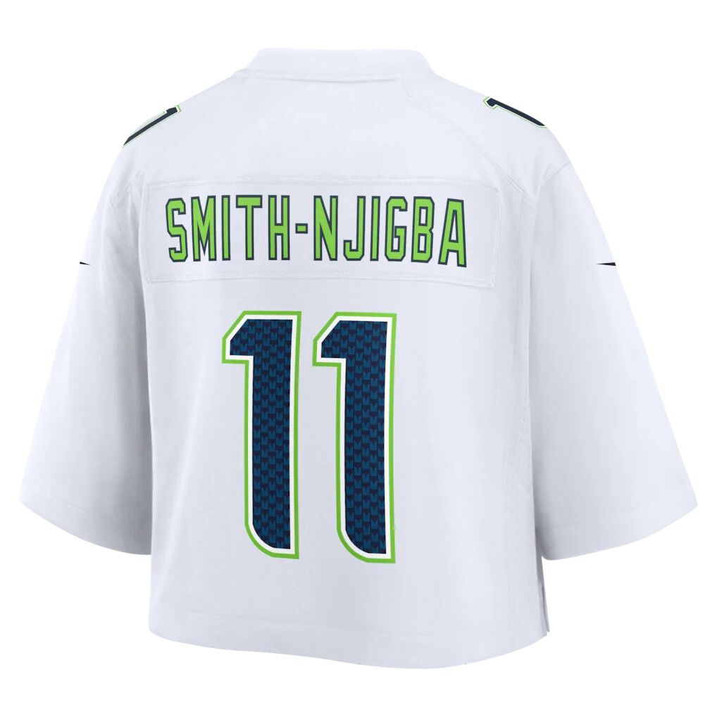 Jaxon Smith-Njigba Seattle Seahawks Nike Women's Cropped Fashion Game Jersey