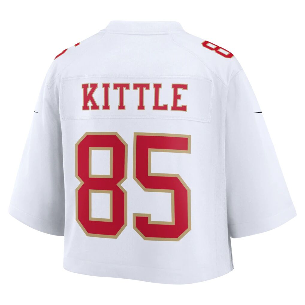 George Kittle San Francisco 49ers Nike Women's Cropped Fashion Game Jersey