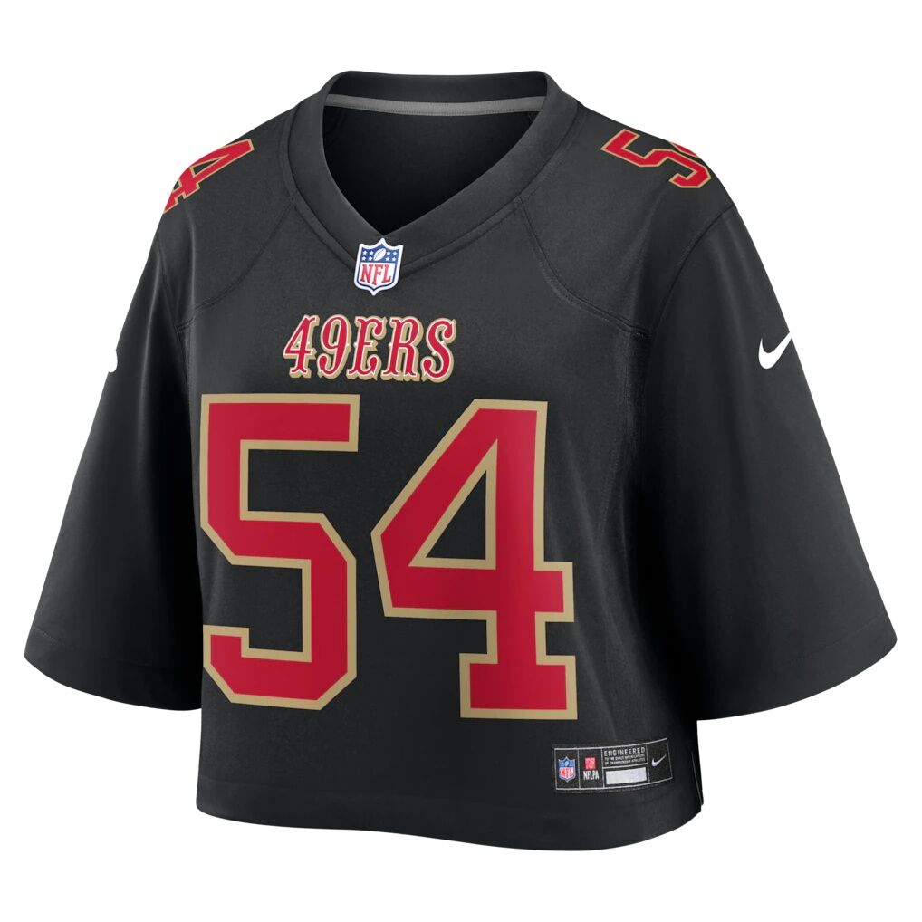 Fred Warner San Francisco 49ers Nike Women's Cropped Fashion Game Jersey