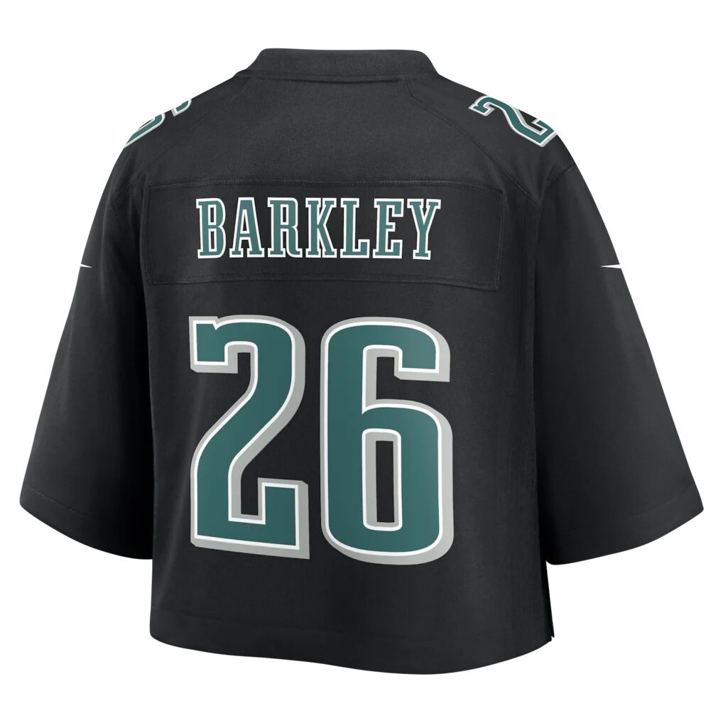 Saquon Barkley Philadelphia Eagles Nike Women's Cropped Fashion Game Jersey